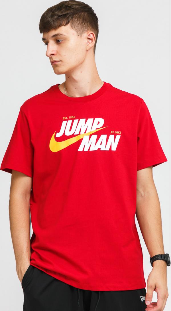 Jordan M J Jumpman GFX SS Crew 2 červené