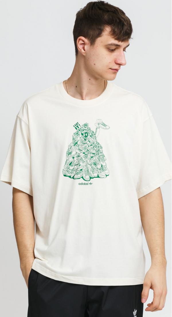 adidas Originals Stan Unite Tee krémové
