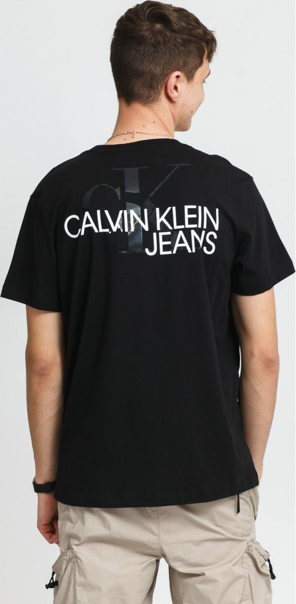 CALVIN KEIN JEANS M CK onogram Clear Pr černé