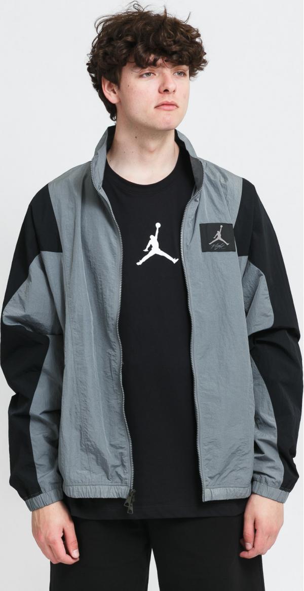 Jordan M J Flight Suit Jacket tmavě šedá / černá