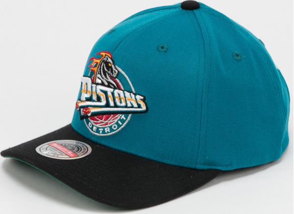 Mitchell & Ness Wool 2 Tone Redline Snapback Pistons tyrkysová / černá / zelená