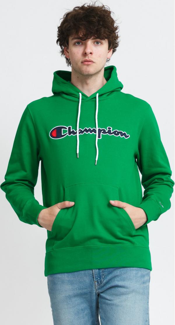 Champion Hooded Sweatshirt zelená