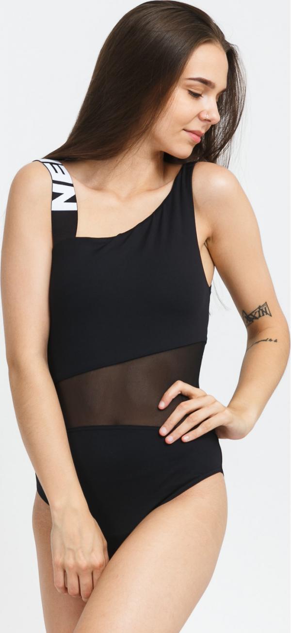 Nebbia One Shoulder Sporty černé