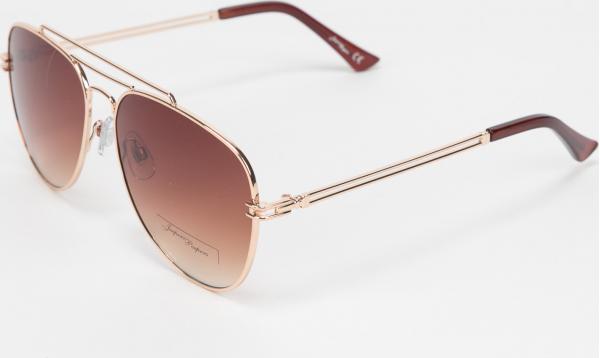 Jeepers Peepers Sunglasses zlaté / hnědé