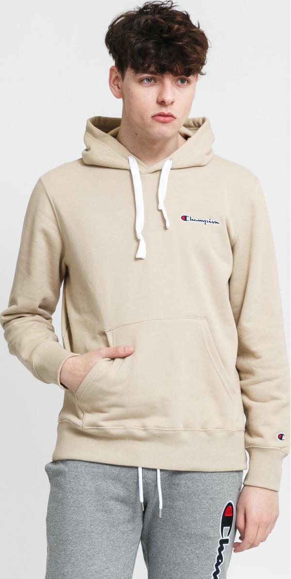 Champion Heavy Cotton ini ogo Hoodie béžová