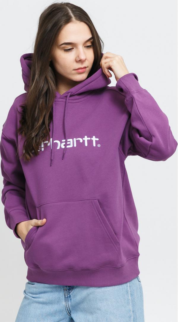 Carhartt WIP W Hooded Carhartt weat fialová
