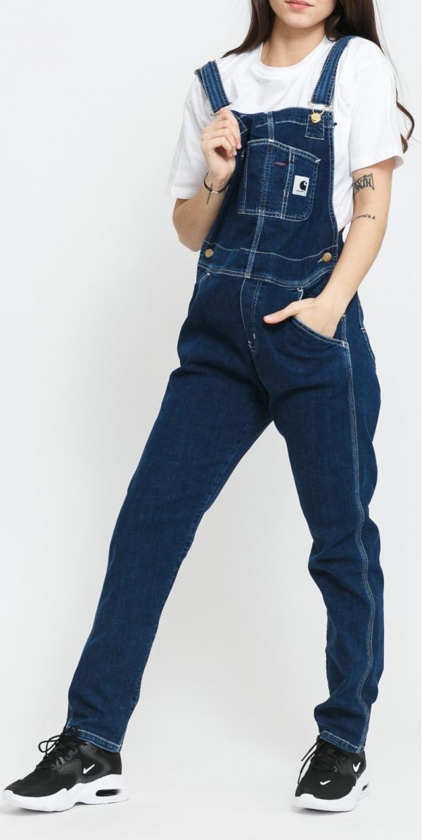 Carhartt WIP W' Bib Overall blue stone washed