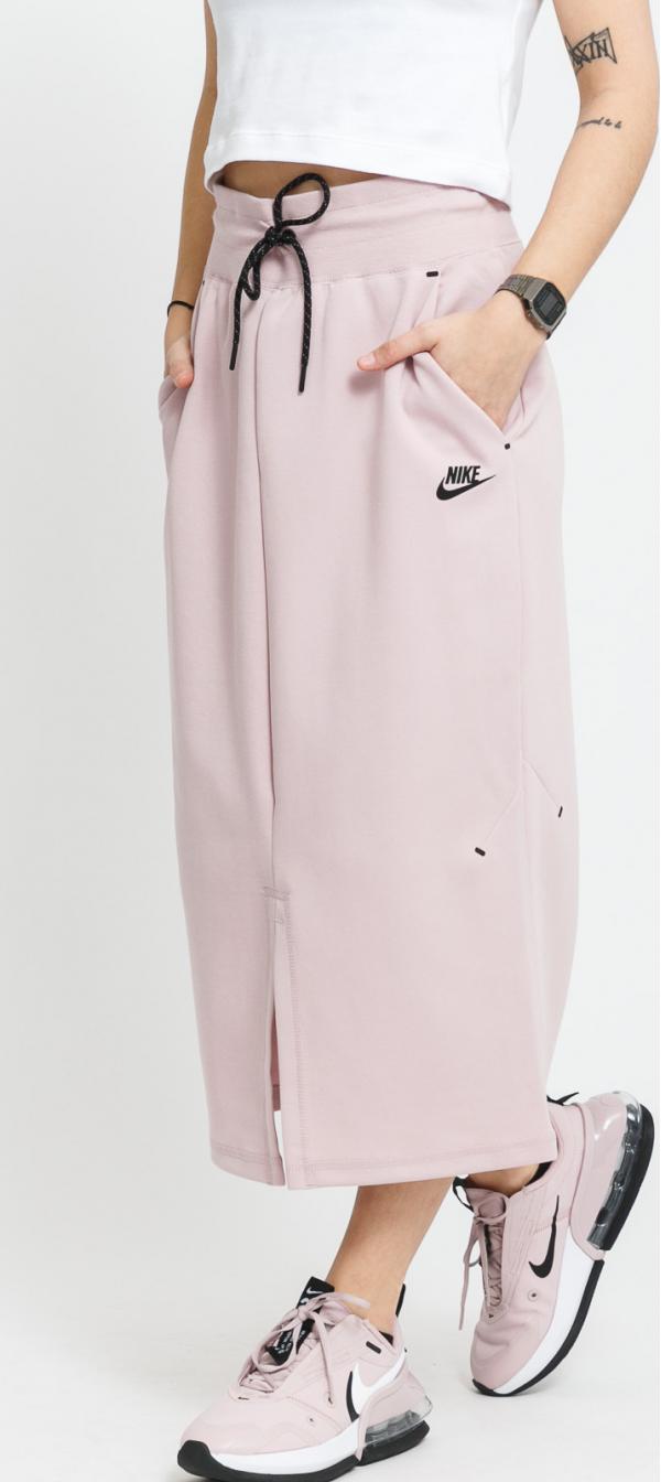 Nike W NSW Tech Fleece Skirt světle fialová
