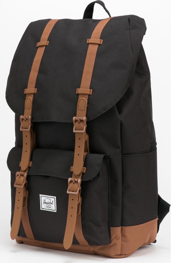 Herschel Supply CO. Little America Eco černý / hnědý