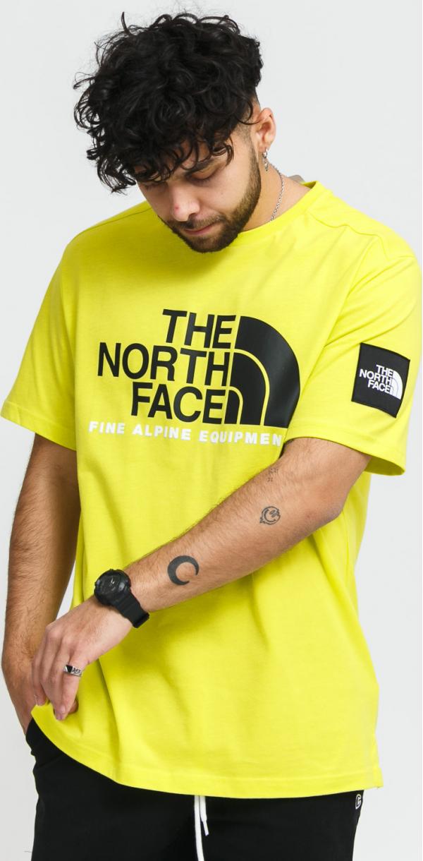 The North Face M SS Fine Alp Tee 2 limetkové