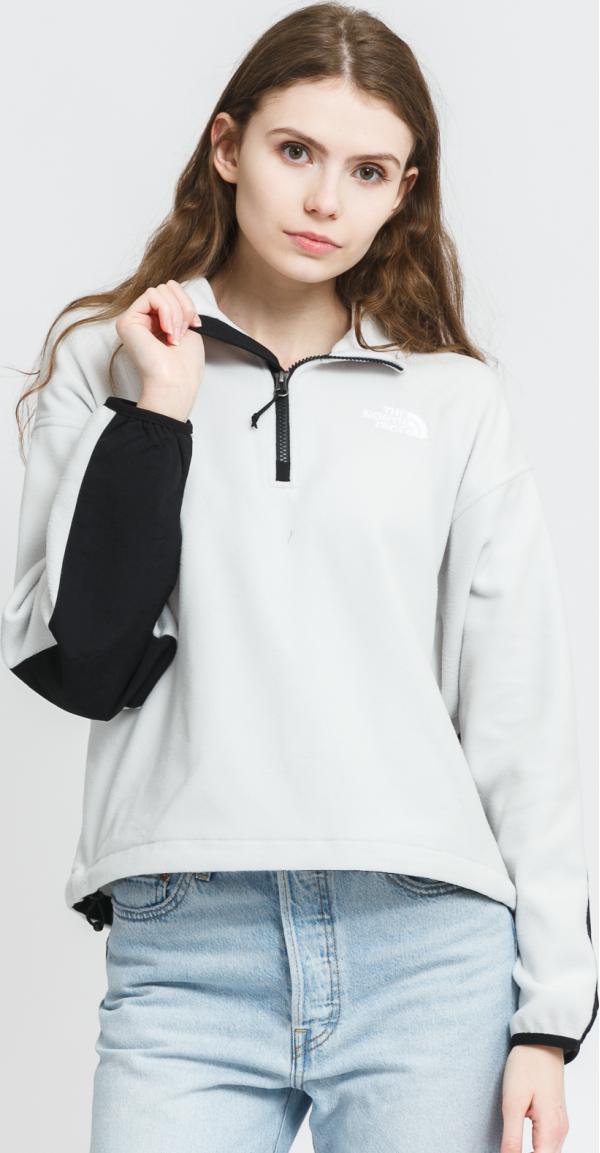 The North Face W Tka Kataka Quarter Zip Jacket šedá