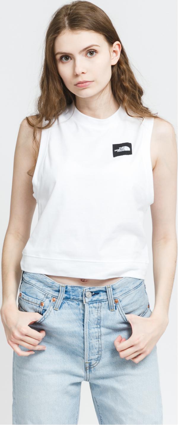 The North Face W Black Box Tank bílé