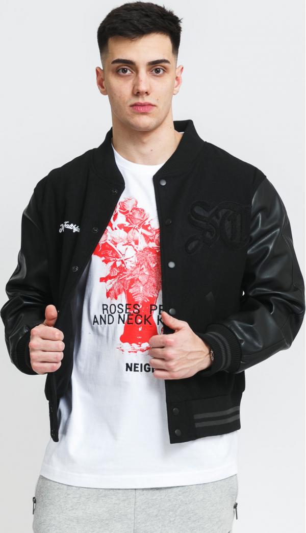 Wasted Paris Varsity Jacket černá