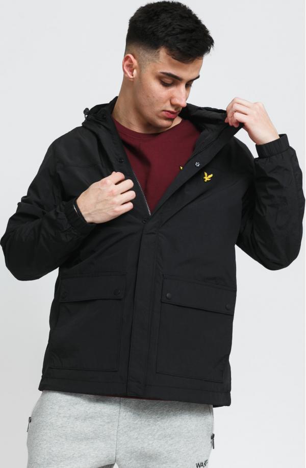 yle & Scott Hooded Pocket Jacket černá