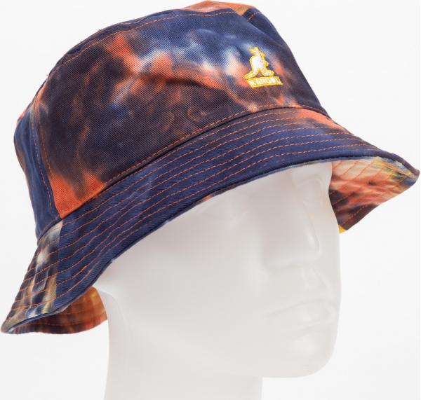 KANGO Tie Dye Bucket navy / světle červený / žlutý