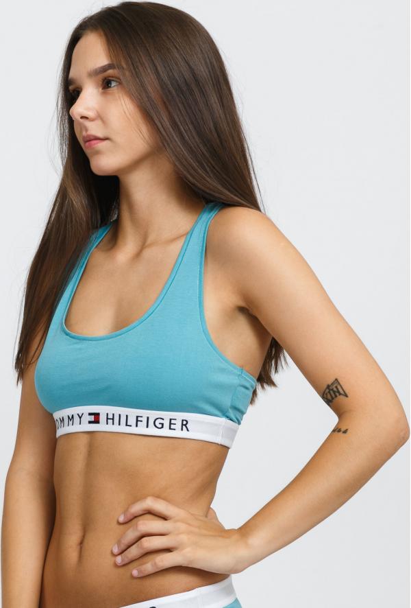 Tommy Hilfiger Bralette tyrkysové