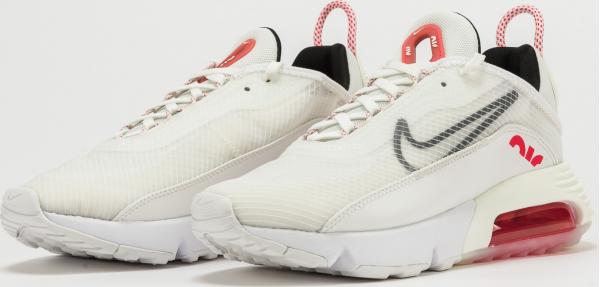 Nike W Air Max 2090 summit white / black - siren red