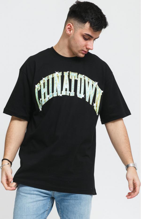 Chinatown Market Bling Arc Tee černé