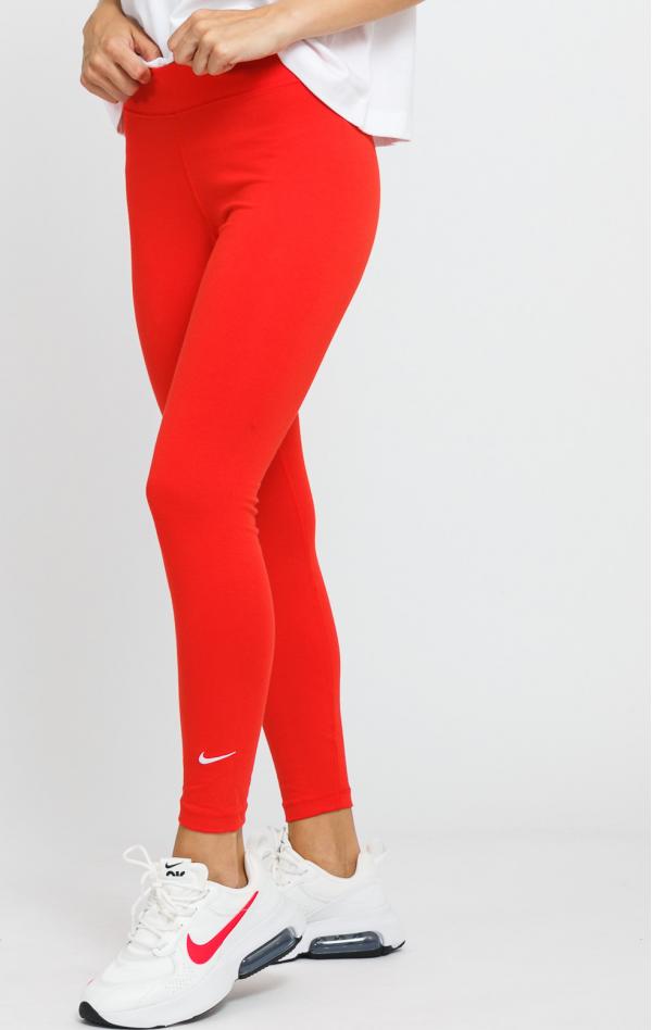 Nike W NSW Essential 7/8 R egging červené