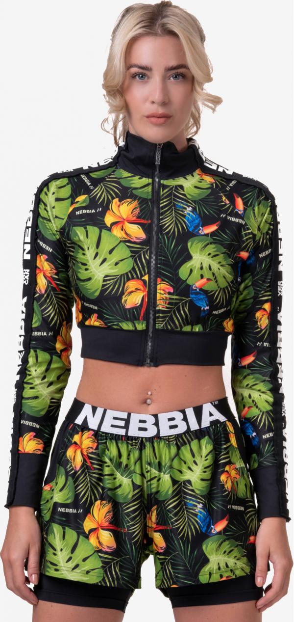 High-energy Cropped 564 Mikina Nebbia