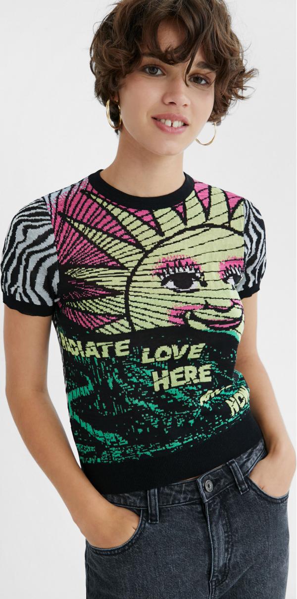 Radiate Love Triko Desigual