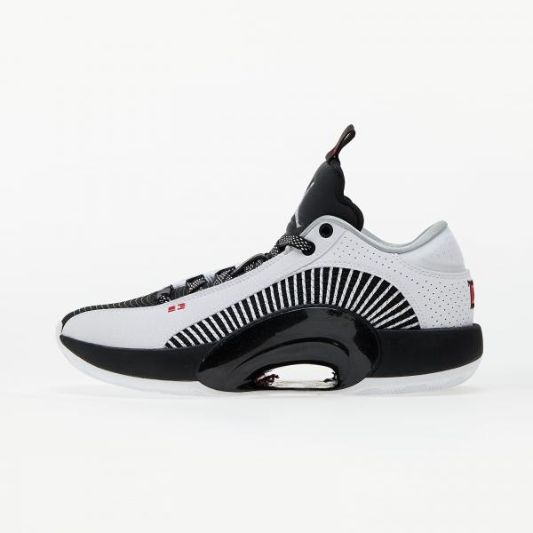 Air Jordan XXXV Low White/ Metallic Silver-Black