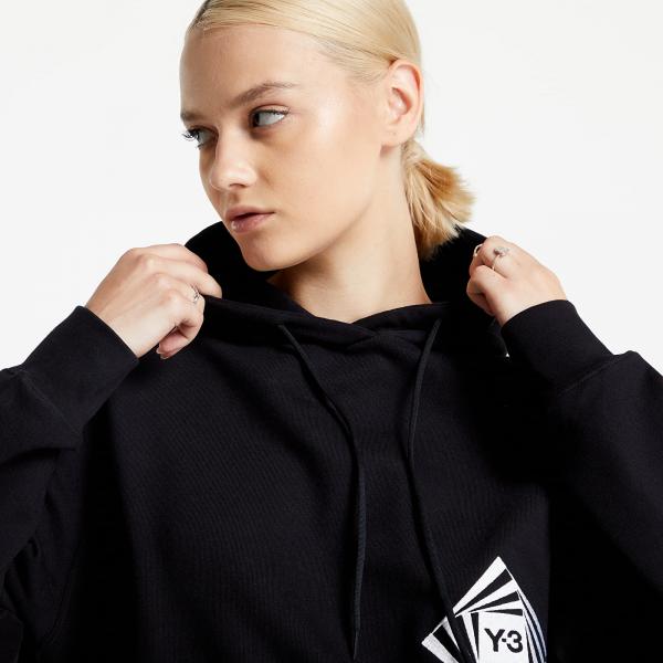 Y-3 W Ch1 GFX Hoodie Black