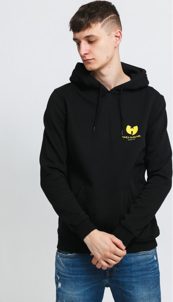 WU WEAR Wu-Wear Small ogo Hoody černá