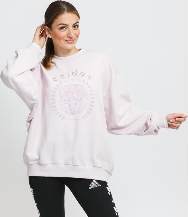 adidas Originals Graphic Sweater světle fialová
