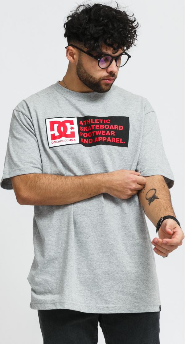 DC Density Zone Tee melange šedé