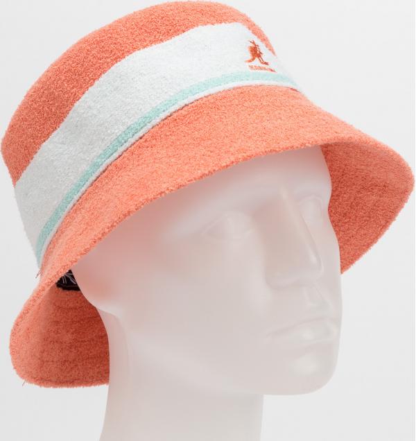KANGOL Bermuda Stripe Bucket růžový