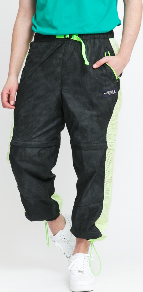 Jordan M J 23 Engineered Track Pant černé / světle zelené