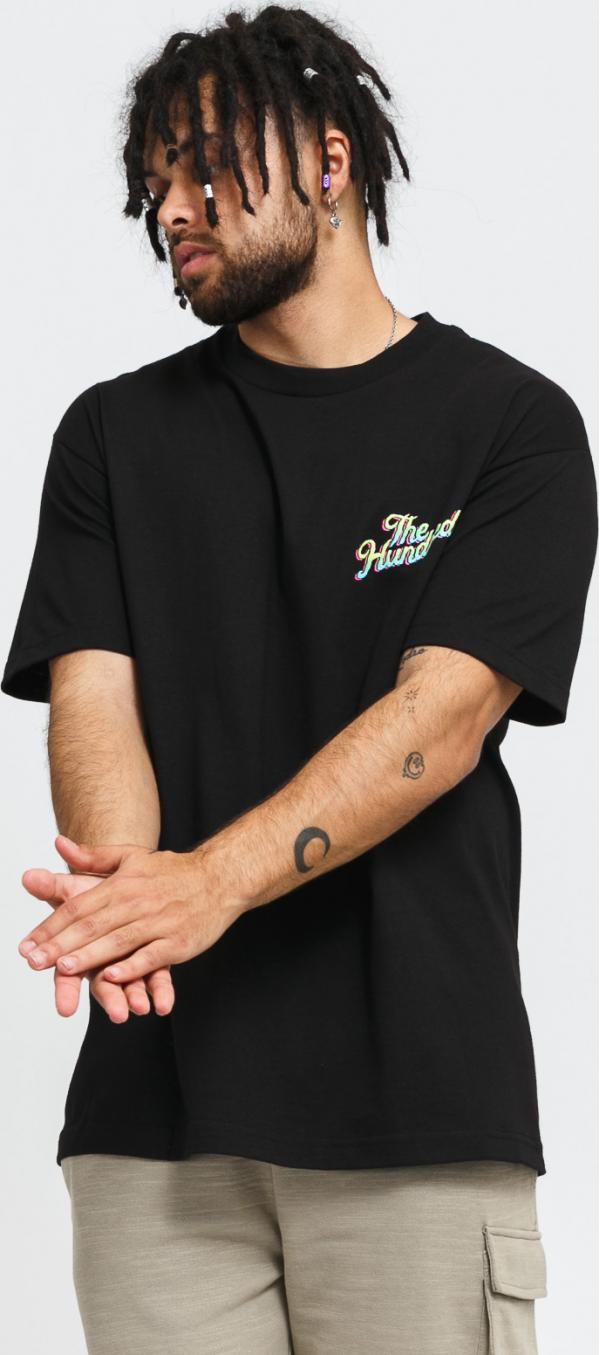The Hundreds Wild Slant Tee černé