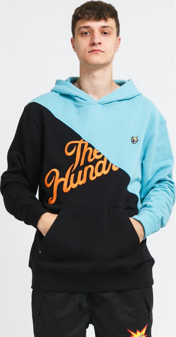 The Hundreds Reflex Pullover černá / modrá