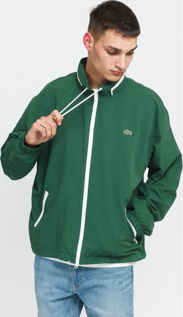 LACOSTE Windbreaker Jacket zelená