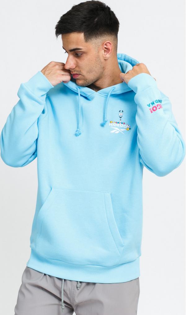 Reebok JW Graphic Hoodie modrá