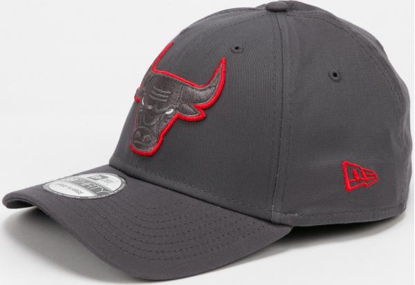 New Era 3930 NBA Gray Pop Chicago Bulls tmavě šedá