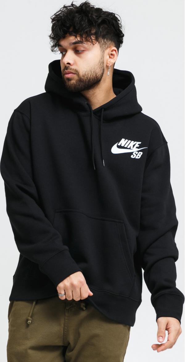 Nike  NK SB Icon Hoodie PO Essential černá