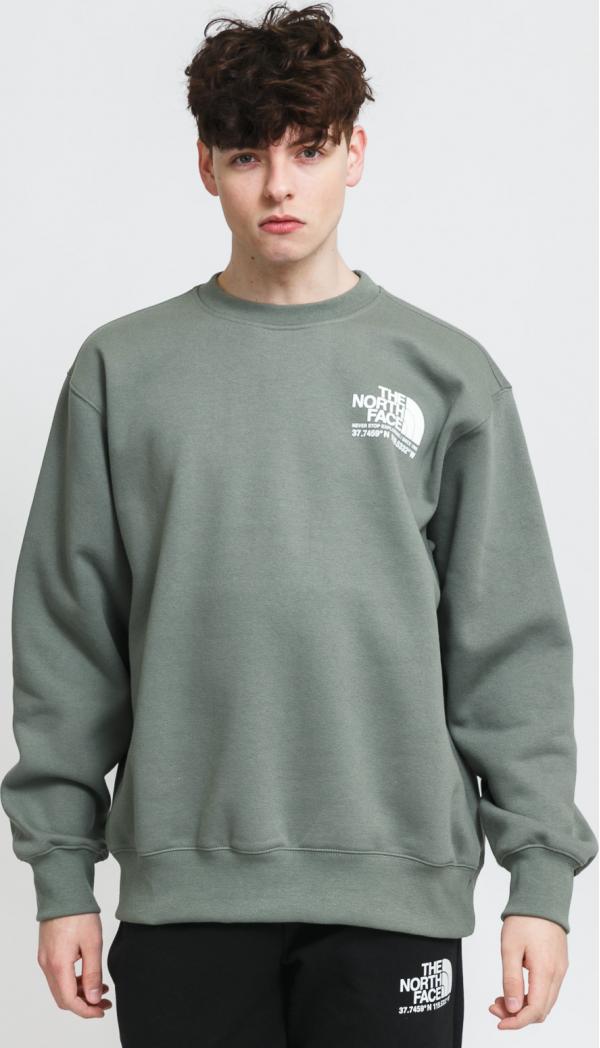 The North Face M Coordinates Crew olivová