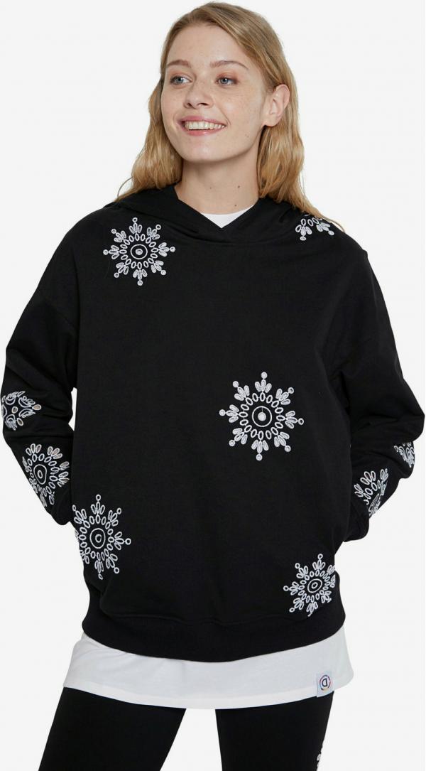 Swiss Embroidery Mikina Desigual