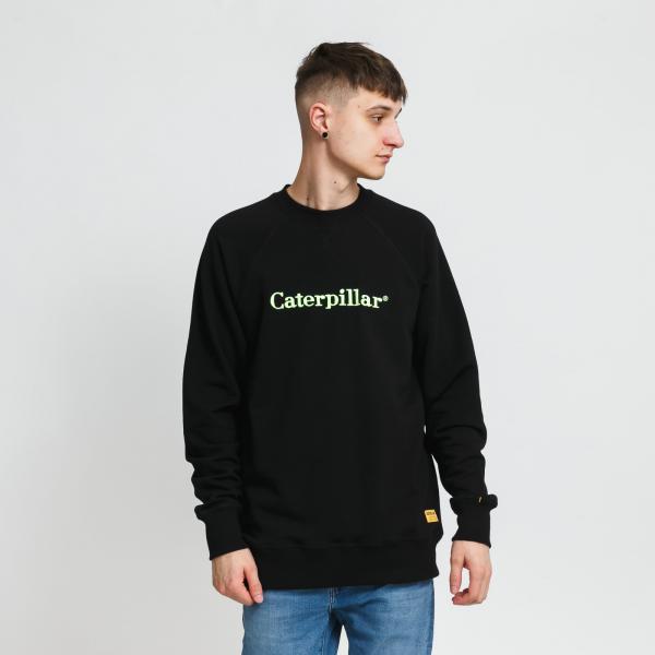 CATERPILLAR Basic ogo Roundneck černá