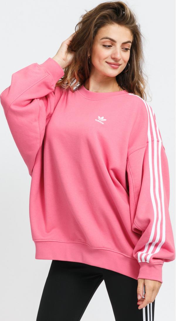 adidas Originals OS Sweatshirt tmavě růžová