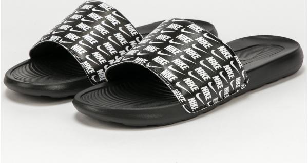Nike Victori One Slide Print black / white - black