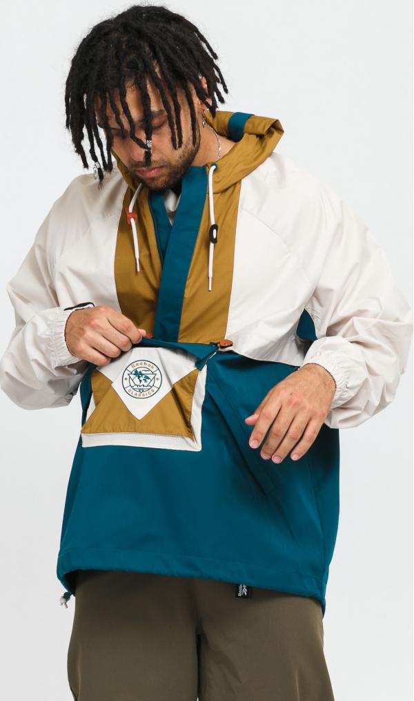 Reebok Classics F Archive Anorak krémová / tmavě zelená / béžová