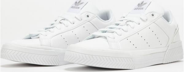 adidas Originals Court Tourino W ftwwht / ftwwht / silvmt