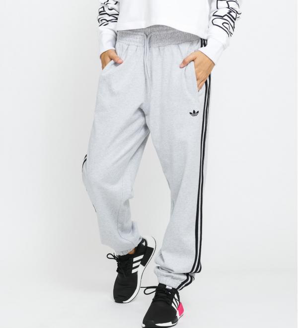 adidas Originals Cuffed Pant melange šedé