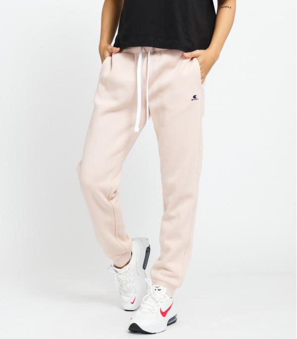 Champion Rib Cuff Pants světle růžové