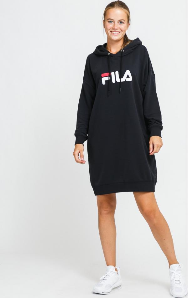 Fila Women Elish Oversized Hoody Dress černé