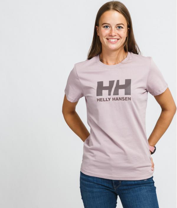 Helly Hansen ogo T-hirt fialová