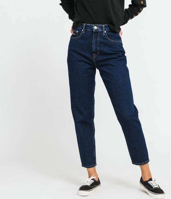 TOMMY JEANS Mom Ultra High Rise Tapered Jeans denim dark